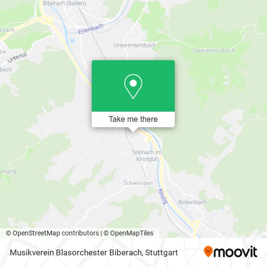 Musikverein Blasorchester Biberach map