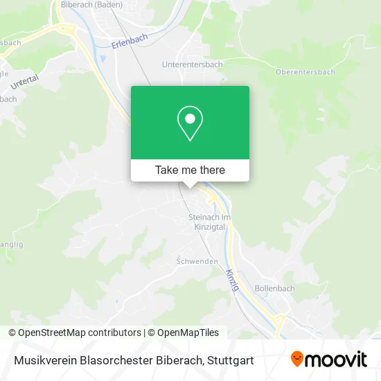 Карта Musikverein Blasorchester Biberach