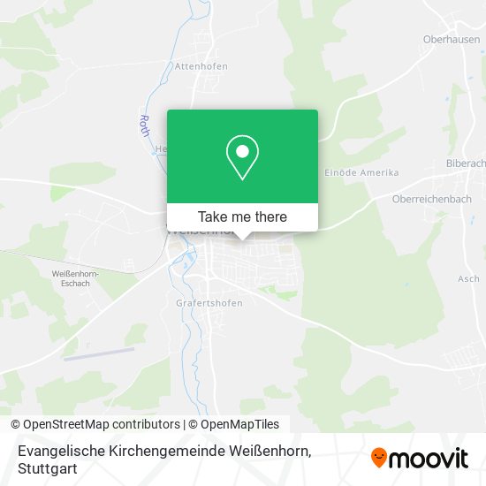 Evangelische Kirchengemeinde Weißenhorn map