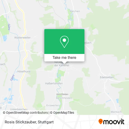 Карта Rosis Stickzauber