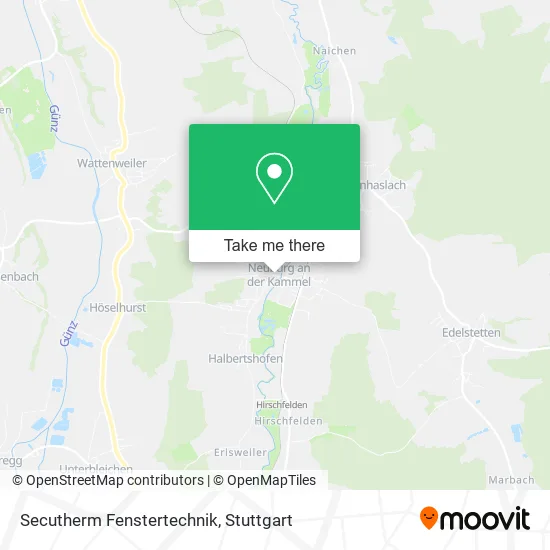 Карта Secutherm Fenstertechnik