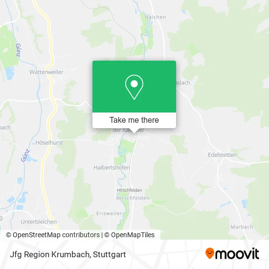 Карта Jfg Region Krumbach