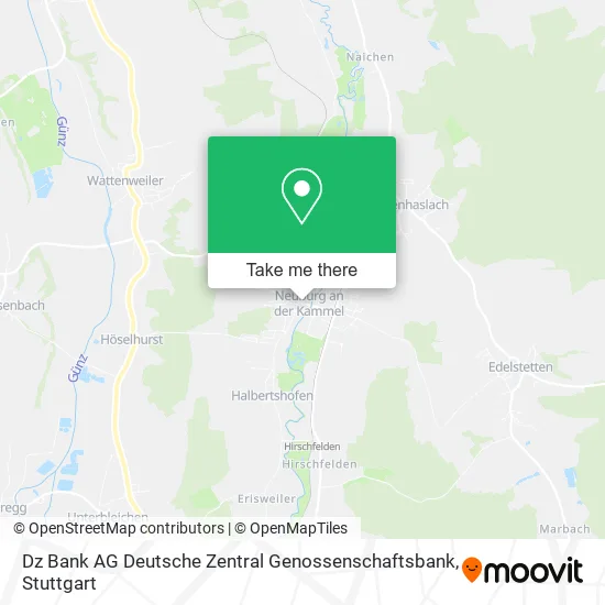 Карта Dz Bank AG Deutsche Zentral Genossenschaftsbank