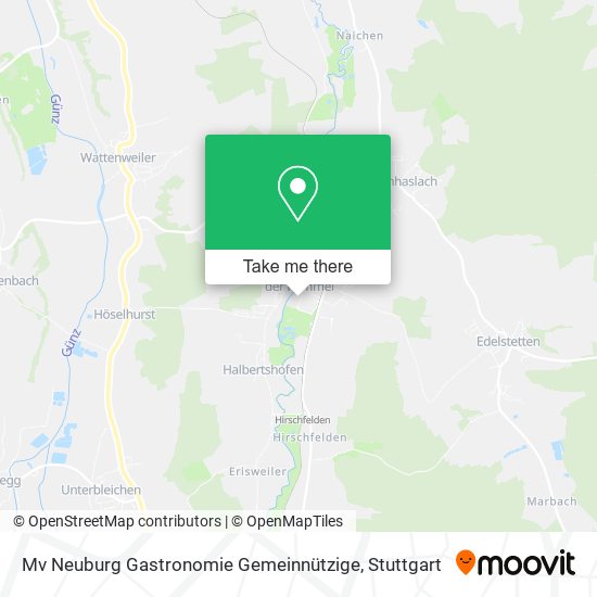 Mv Neuburg Gastronomie Gemeinnützige map