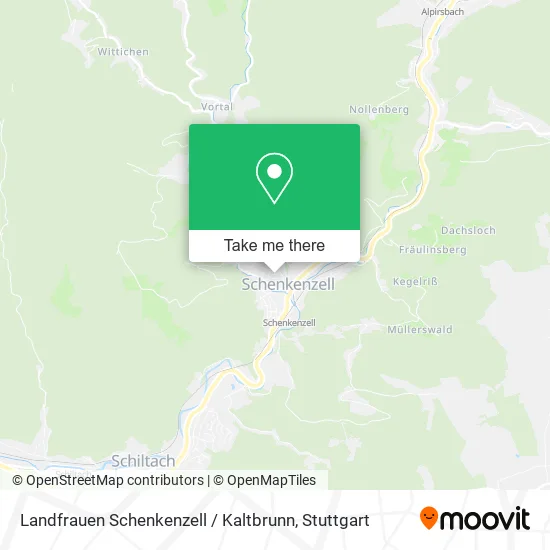 Карта Landfrauen Schenkenzell / Kaltbrunn