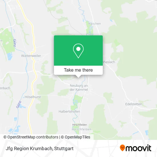 Карта Jfg Region Krumbach