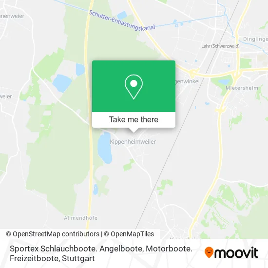 Карта Sportex Schlauchboote. Angelboote, Motorboote. Freizeitboote