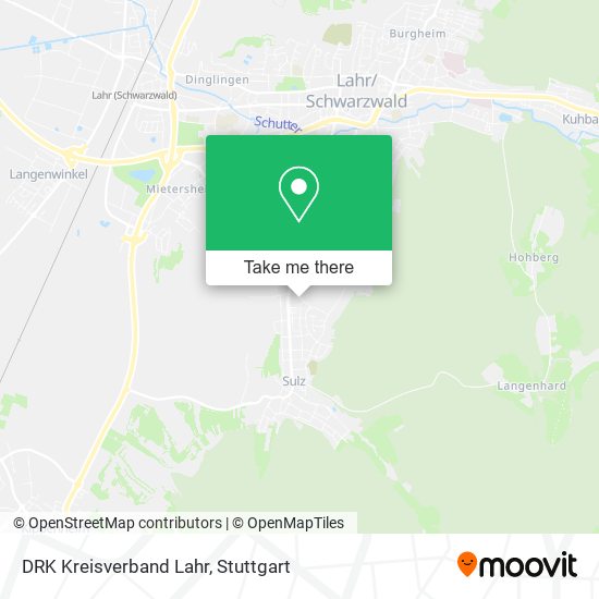 DRK Kreisverband Lahr map