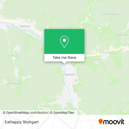 Карта Eathappy