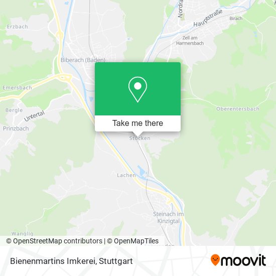 Bienenmartins Imkerei map