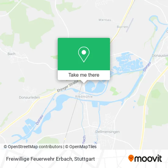 Карта Freiwillige Feuerwehr Erbach