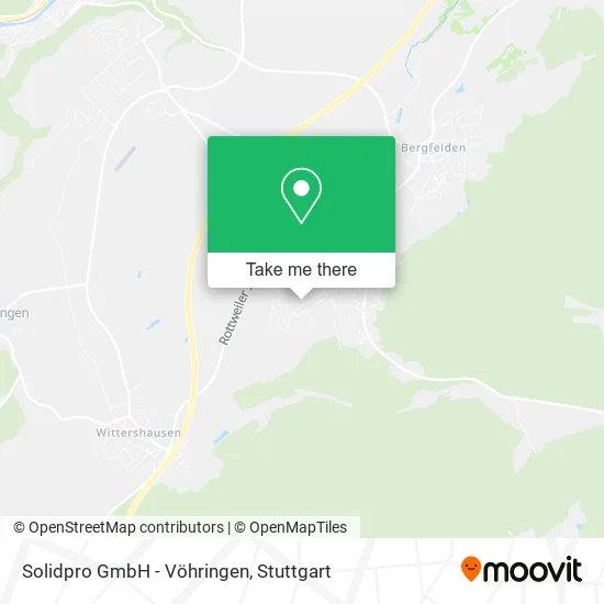 Карта Solidpro GmbH - Vöhringen