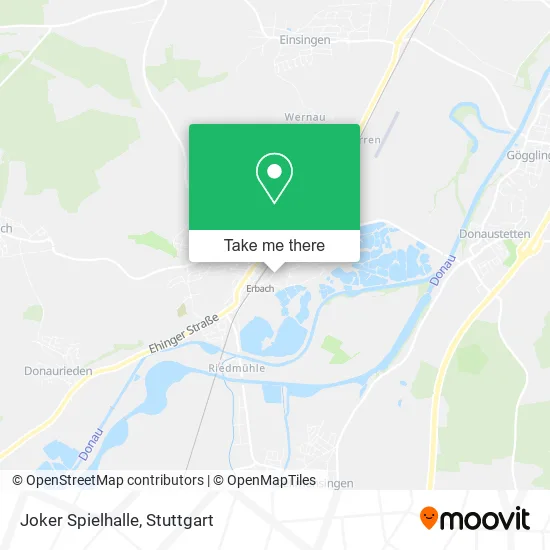 Карта Joker Spielhalle