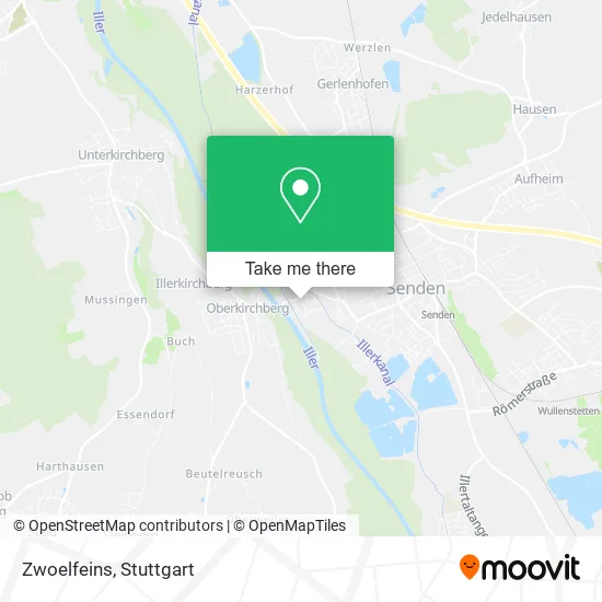 Карта Zwoelfeins