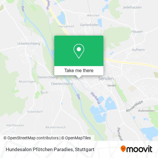 Карта Hundesalon Pfötchen Paradies