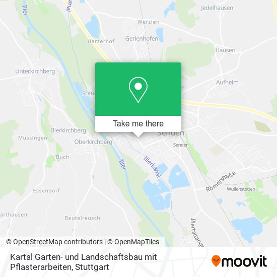 Kartal Garten- und Landschaftsbau mit Pflasterarbeiten map