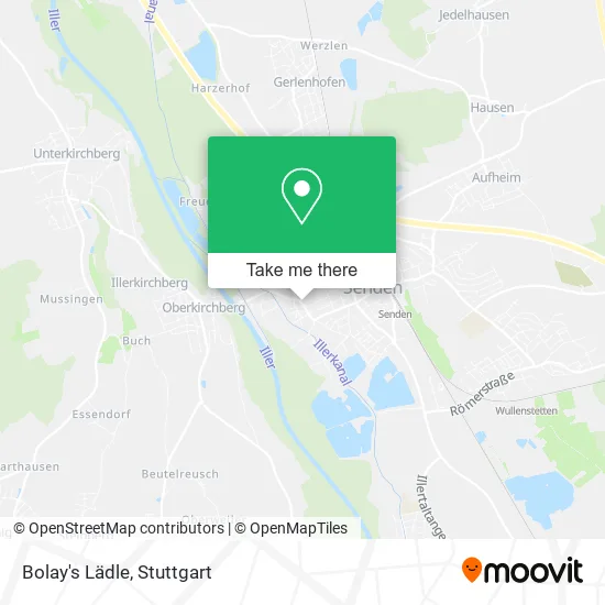 Карта Bolay's Lädle