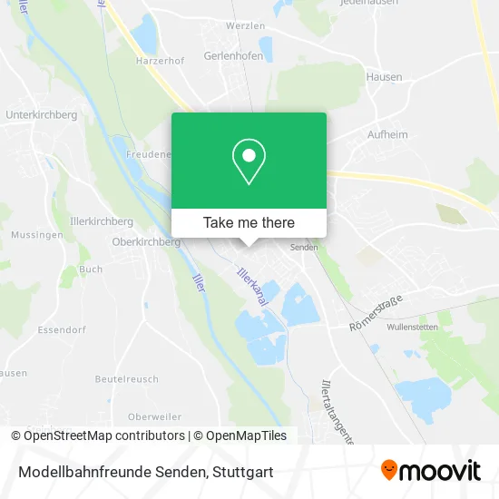 Карта Modellbahnfreunde Senden