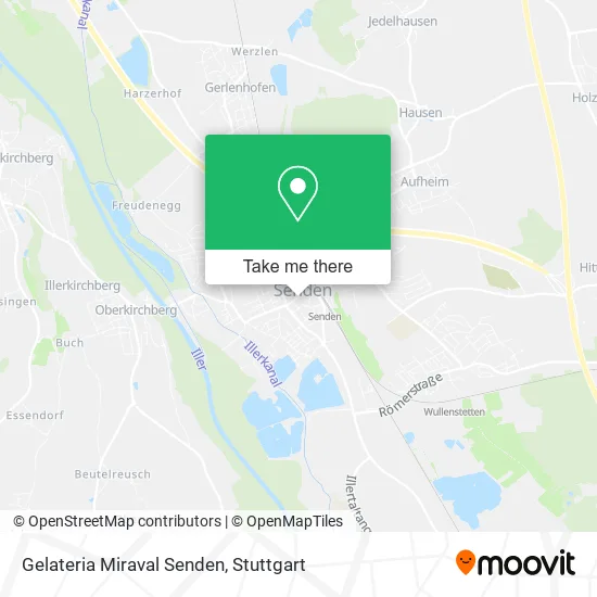 Карта Gelateria Miraval Senden