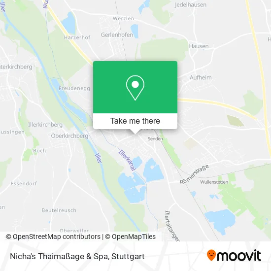 Карта Nicha's Thaimaßage & Spa