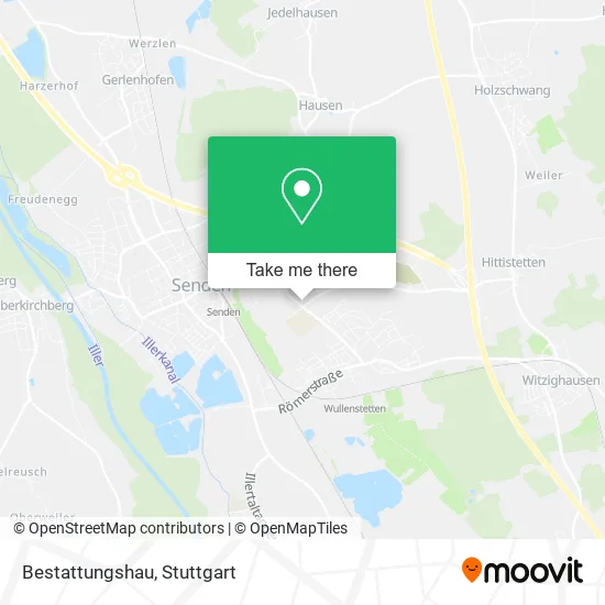 Карта Bestattungshau