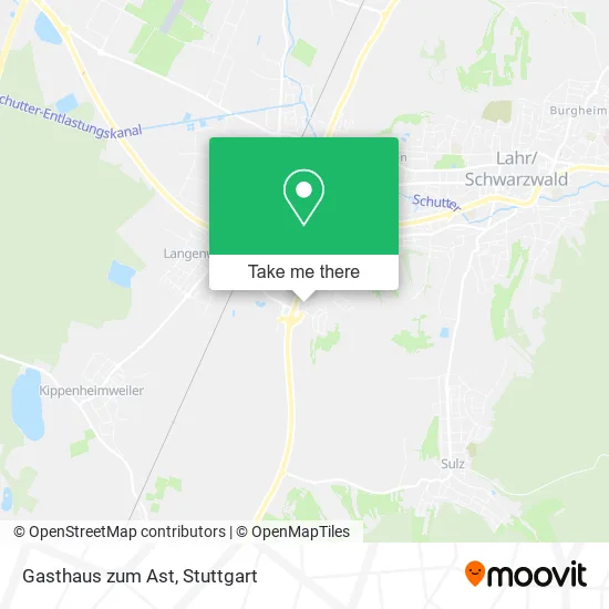 Карта Gasthaus zum Ast