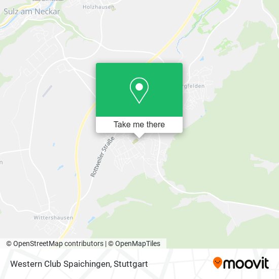 Карта Western Club Spaichingen