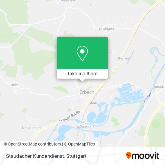 Staudacher Kundendienst map