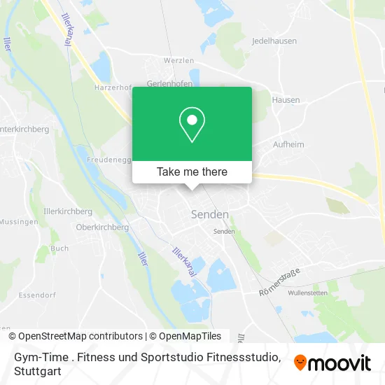 Карта Gym-Time . Fitness und Sportstudio Fitnessstudio