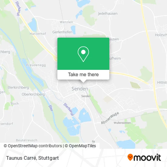Карта Taunus Carré