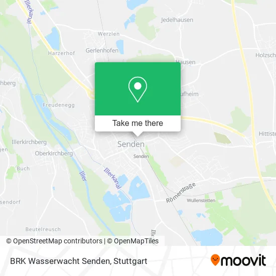 Карта BRK Wasserwacht Senden