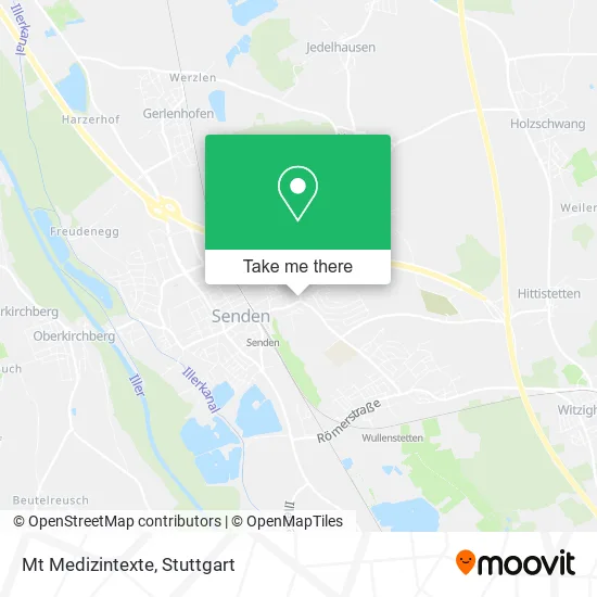 Карта Mt Medizintexte