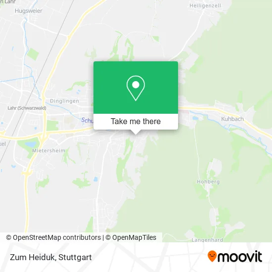 Карта Zum Heiduk