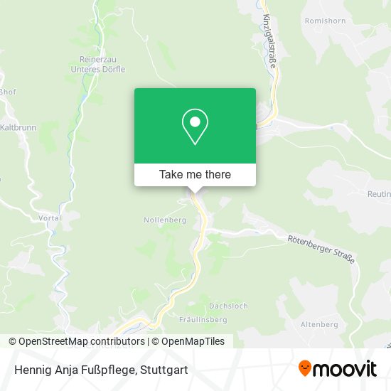 Карта Hennig Anja Fußpflege