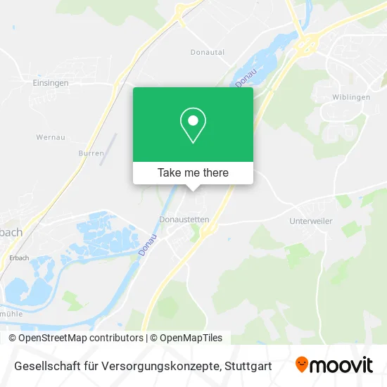 Карта Gesellschaft für Versorgungskonzepte
