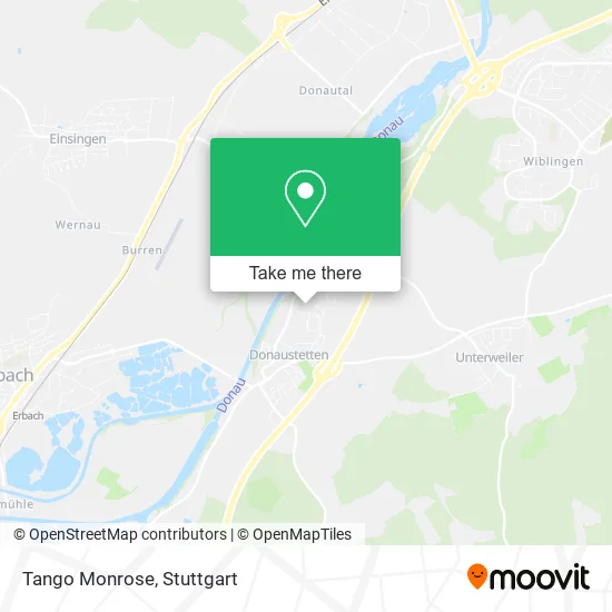 Tango Monrose map