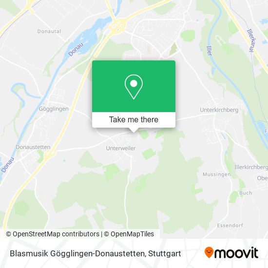 Blasmusik Gögglingen-Donaustetten map
