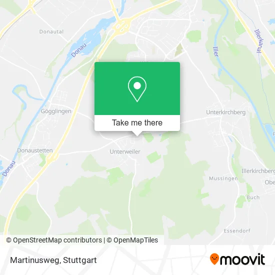 Карта Martinusweg