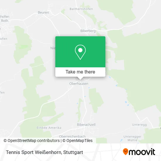 Карта Tennis Sport Weißenhorn