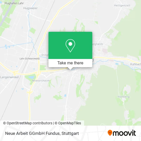 Карта Neue Arbeit GGmbH Fundus