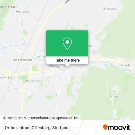 Карта Orthozentrum Offenburg