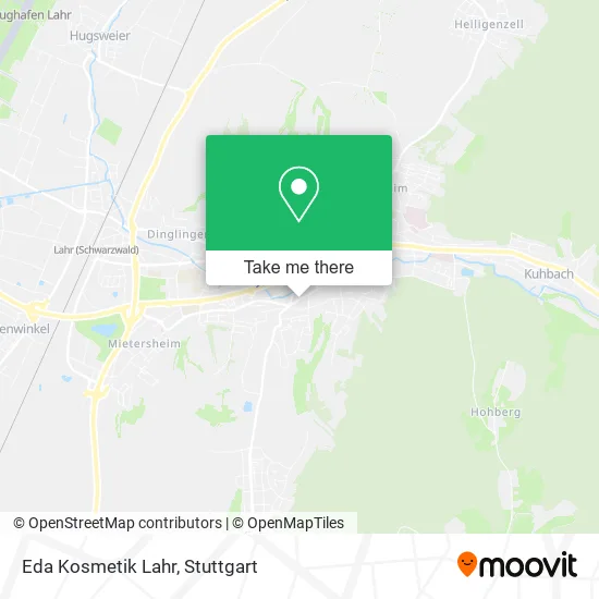 Карта Eda Kosmetik Lahr