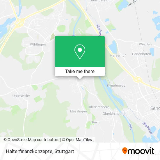 Карта Halterfinanzkonzepte