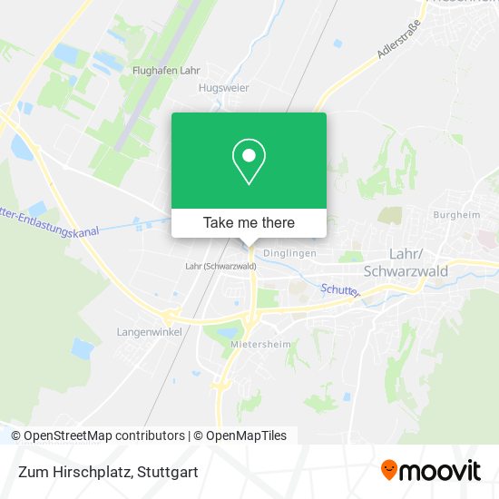 Карта Zum Hirschplatz
