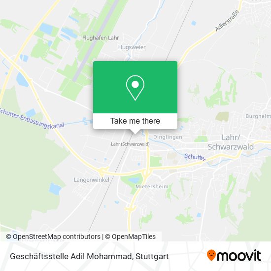 Geschäftsstelle Adil Mohammad map
