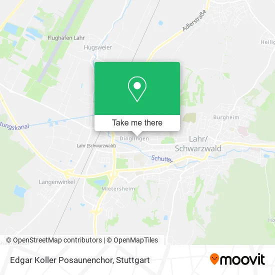 Карта Edgar Koller Posaunenchor