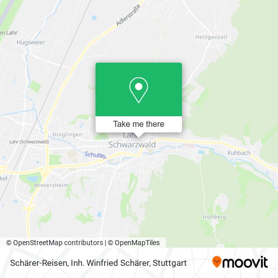 Schärer-Reisen, Inh. Winfried Schärer map