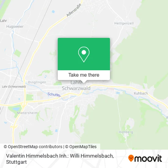 Карта Valentin Himmelsbach Inh.: Willi Himmelsbach