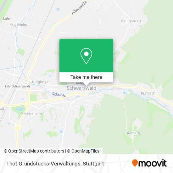 Thöt Grundstücks-Verwaltungs map