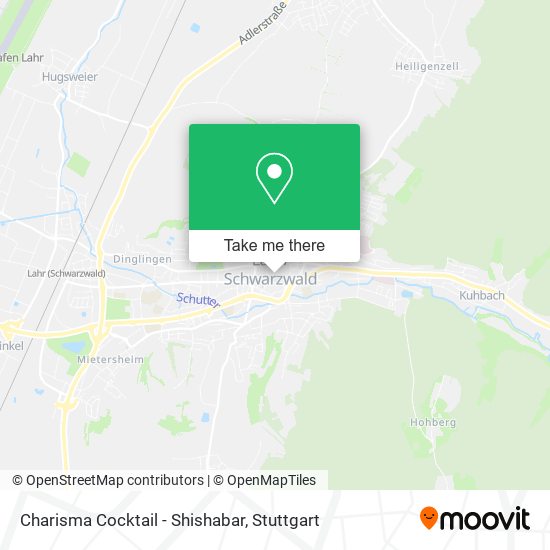 Charisma Cocktail - Shishabar map